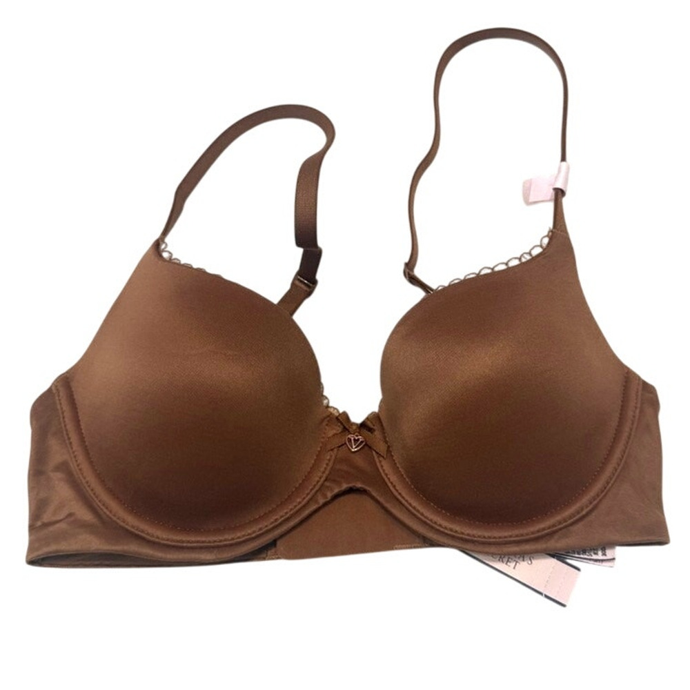 Victoria's Secret 30B lined demi underwire convertible strap bra BC2 3304